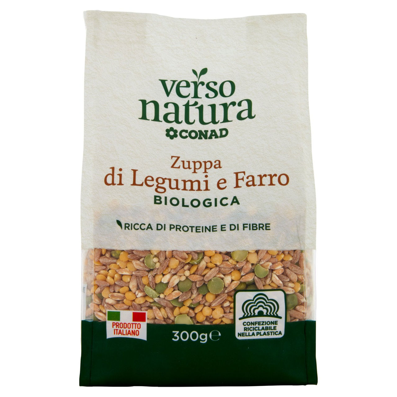 Zuppa con Farro Biologica Verso Natura Bio Conad