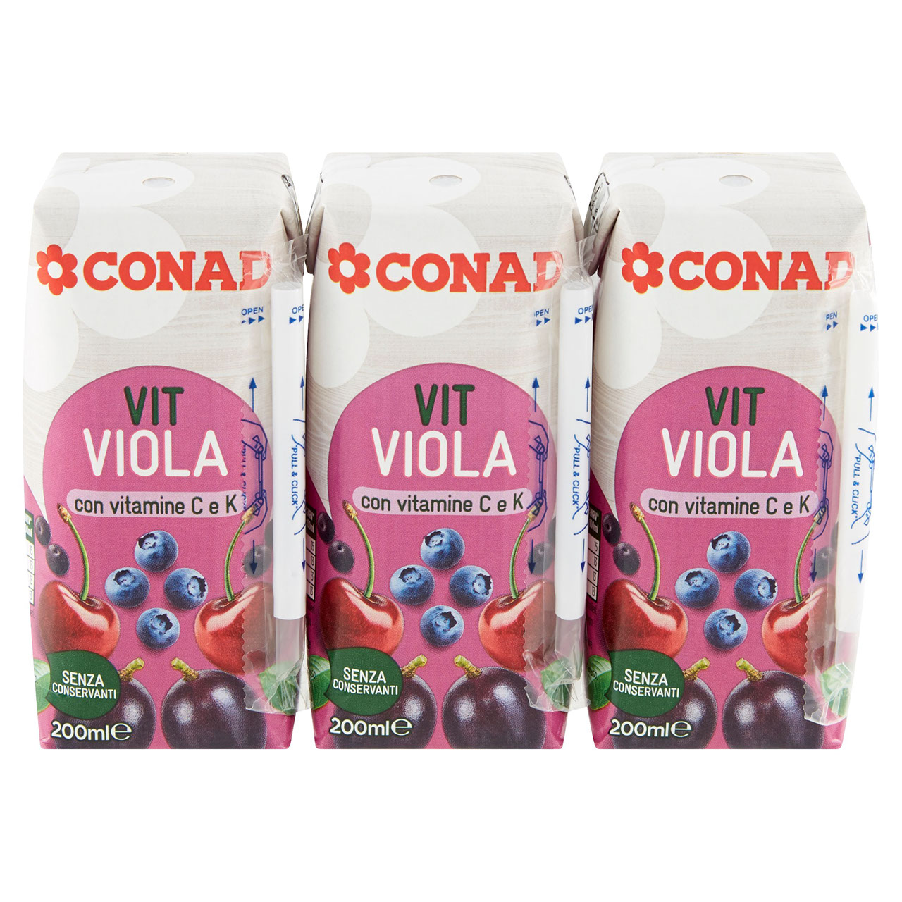 CONAD Vit Viola 3 x 200 ml
