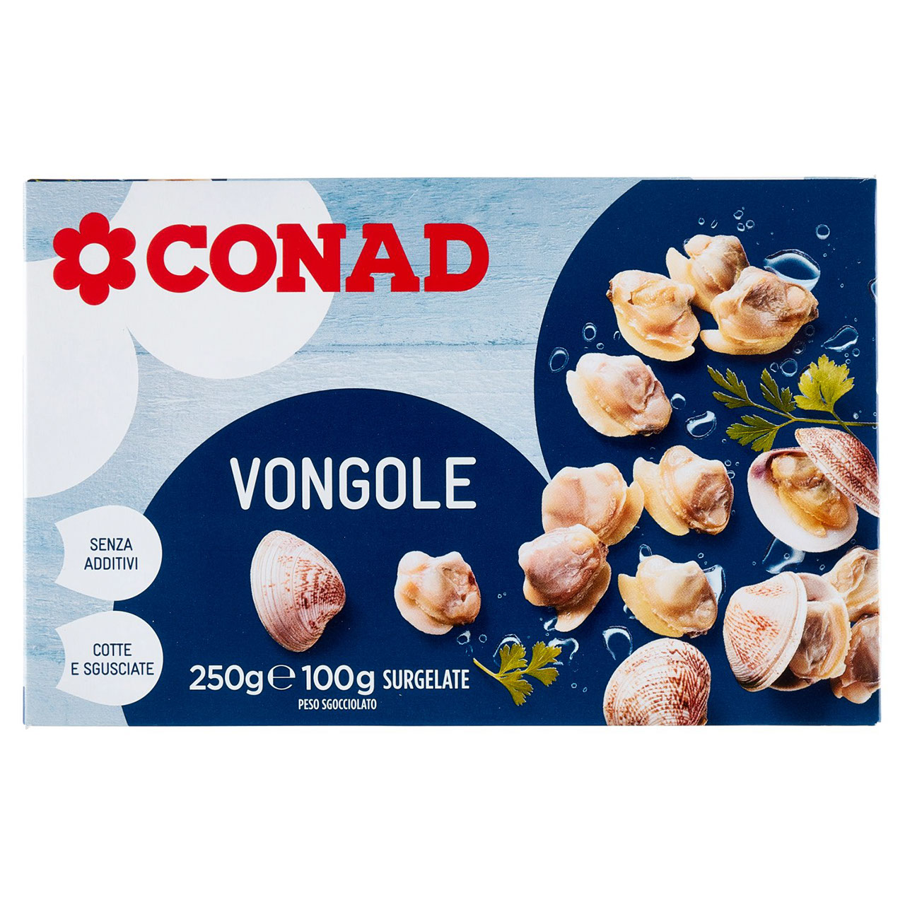 Vongole Surgelate 250 g Conad