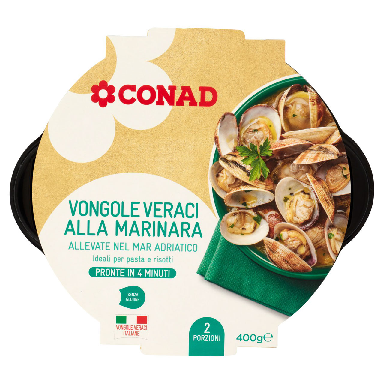 CONAD Vongole Veraci alla Marinara 400 g