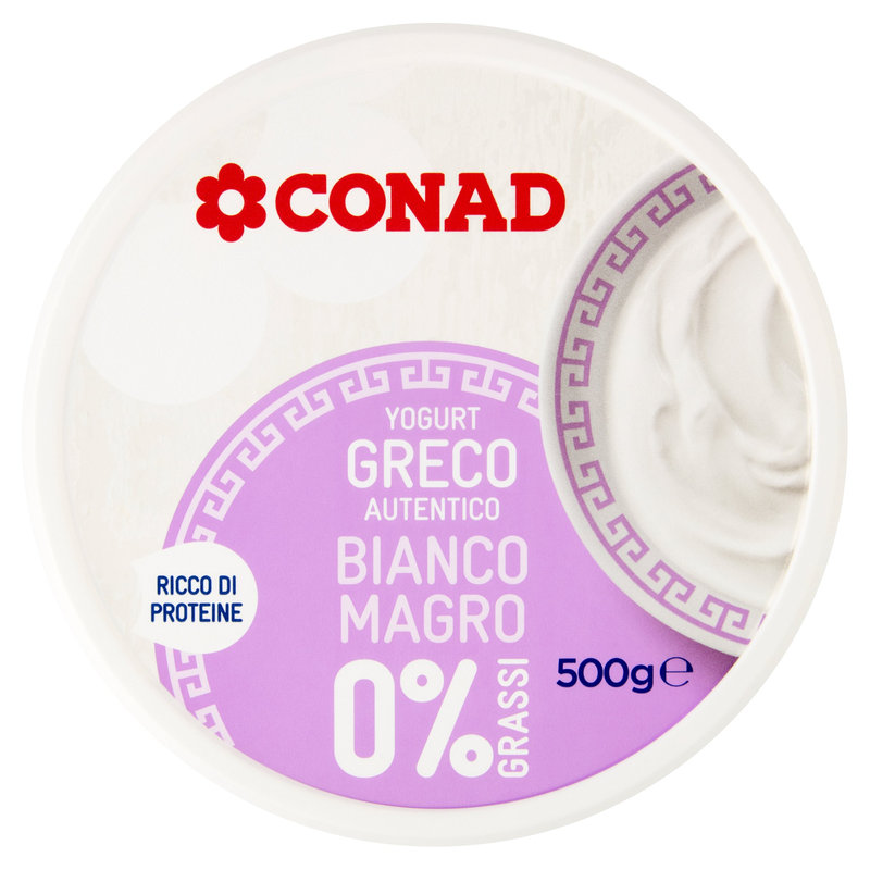 YOGURT GRECO BIANCO MAGRO 0% - CONAD – Recensioni Di Gusto