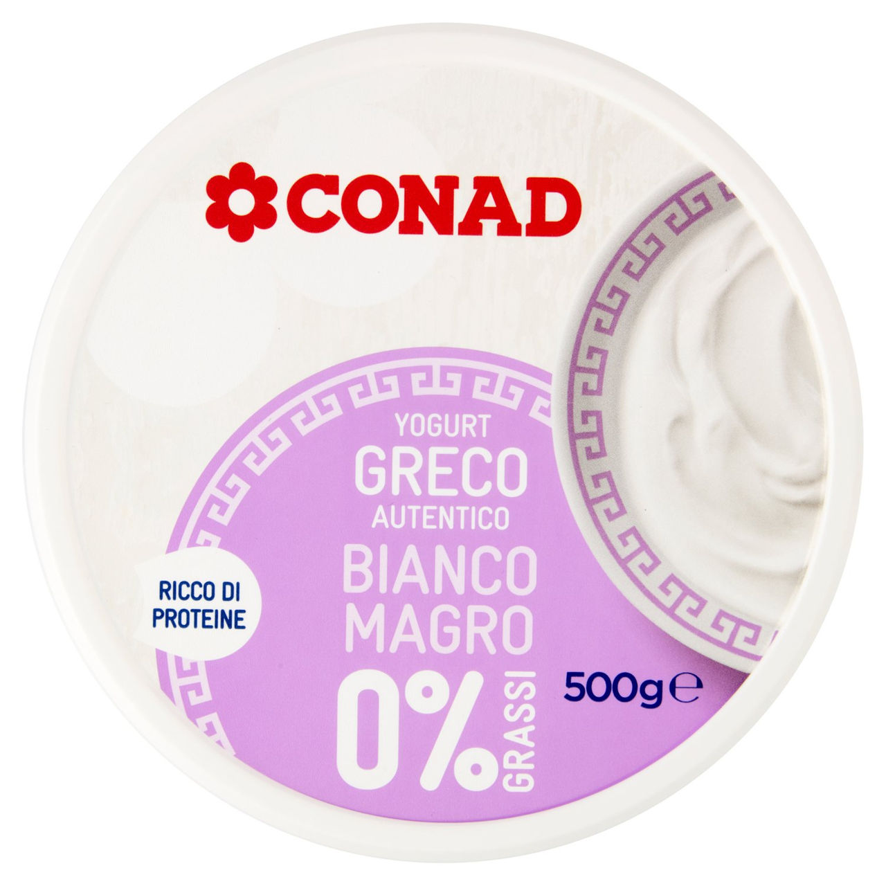 Yogurt Greco Autentico Bianco 0% Grassi  Conad