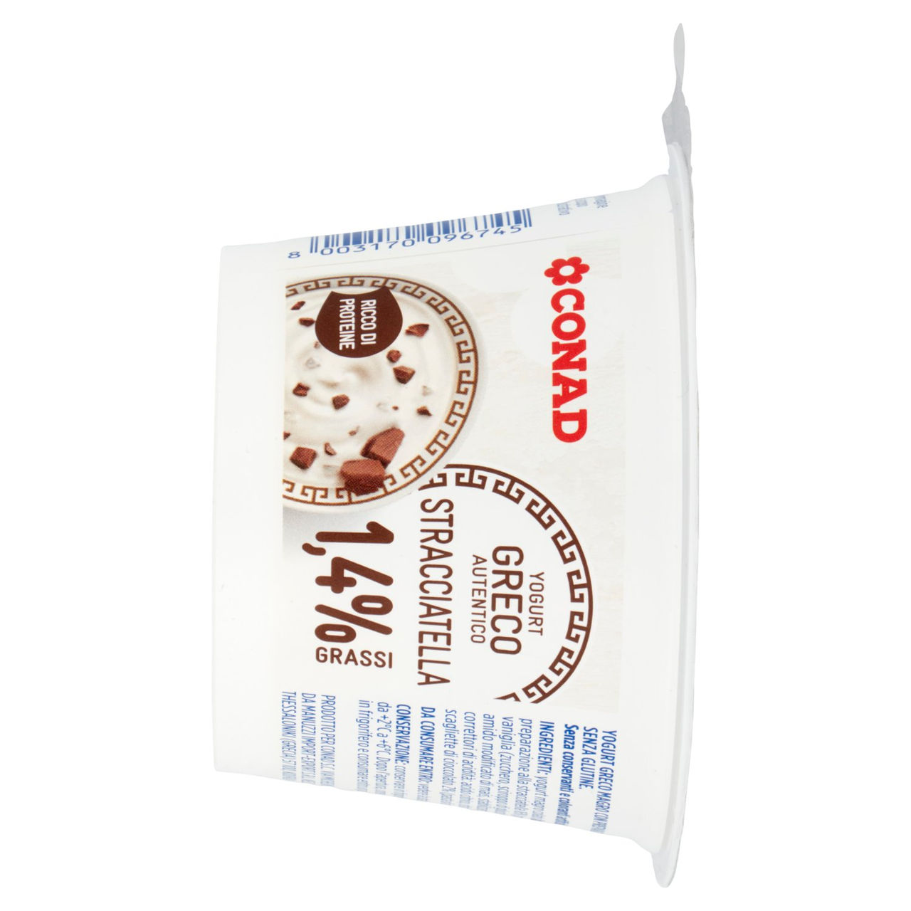 CONAD Yogurt Greco Autentico Stracciatella 1,4% Grassi 170 g