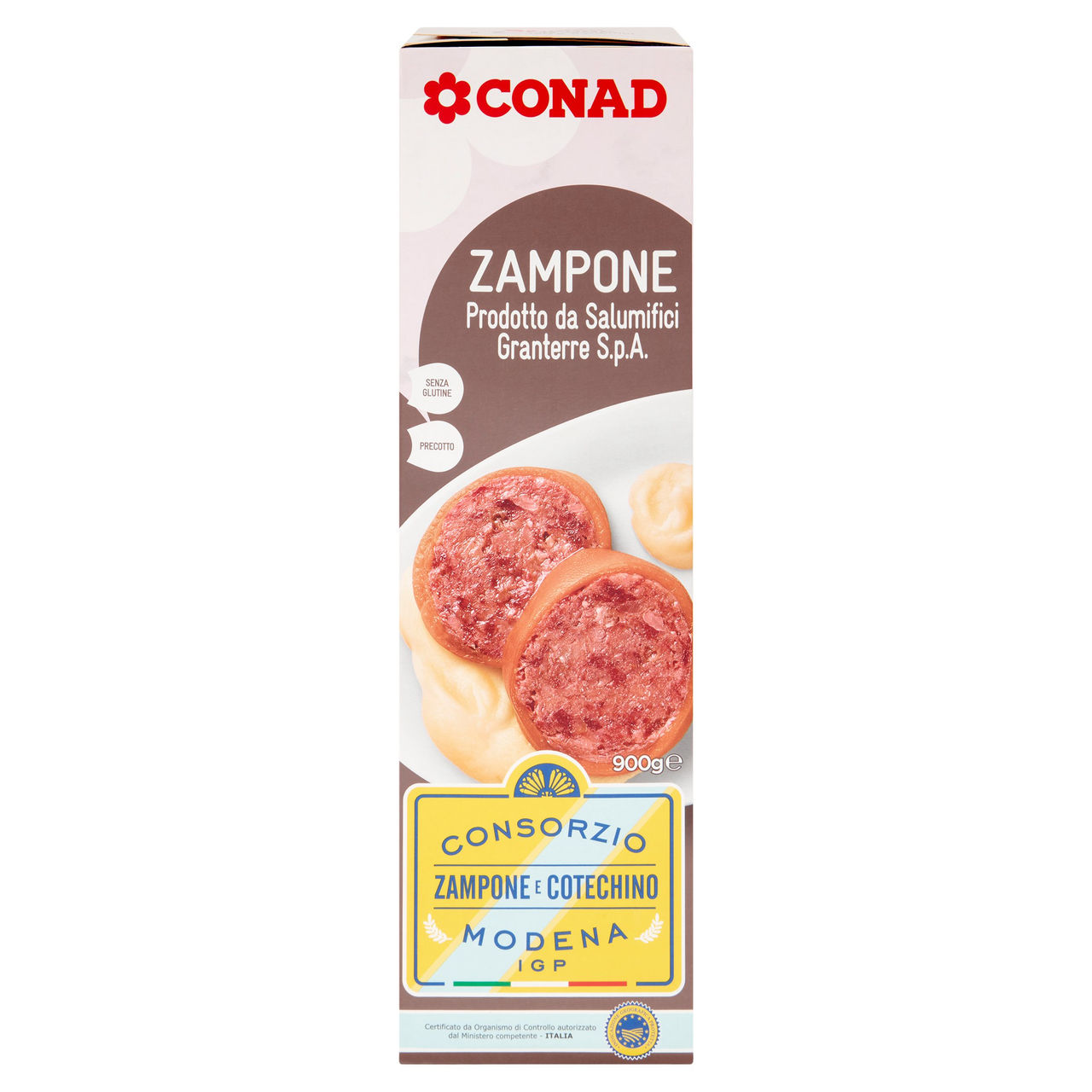 CONAD Zampone Modena IGP 900 g