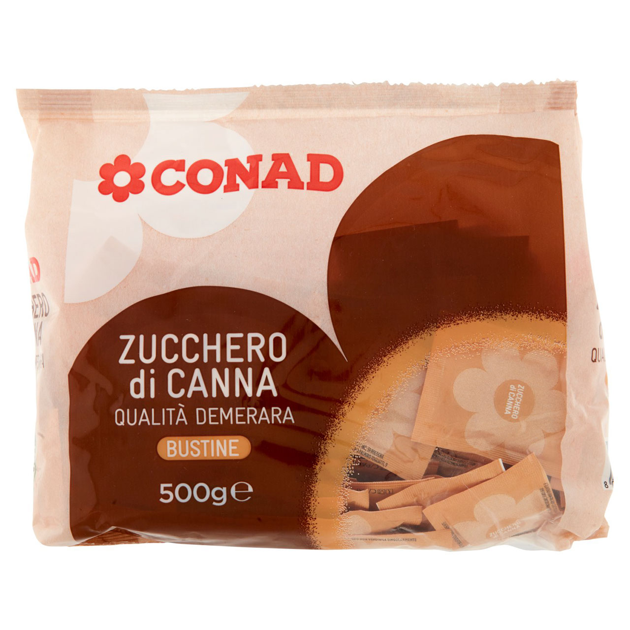 Esotico Zucchero di Canna Bustine 500 g Conad