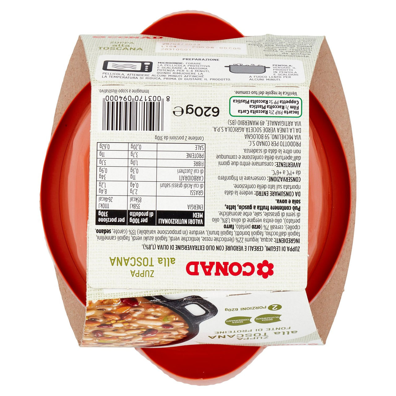 CONAD Zuppa alla Toscana 620 g