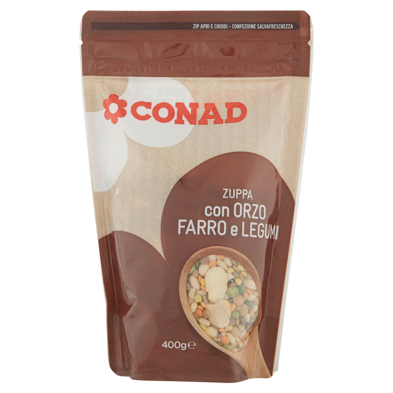 Zuppa con Orzo Farro e Legumi 400 g Conad online