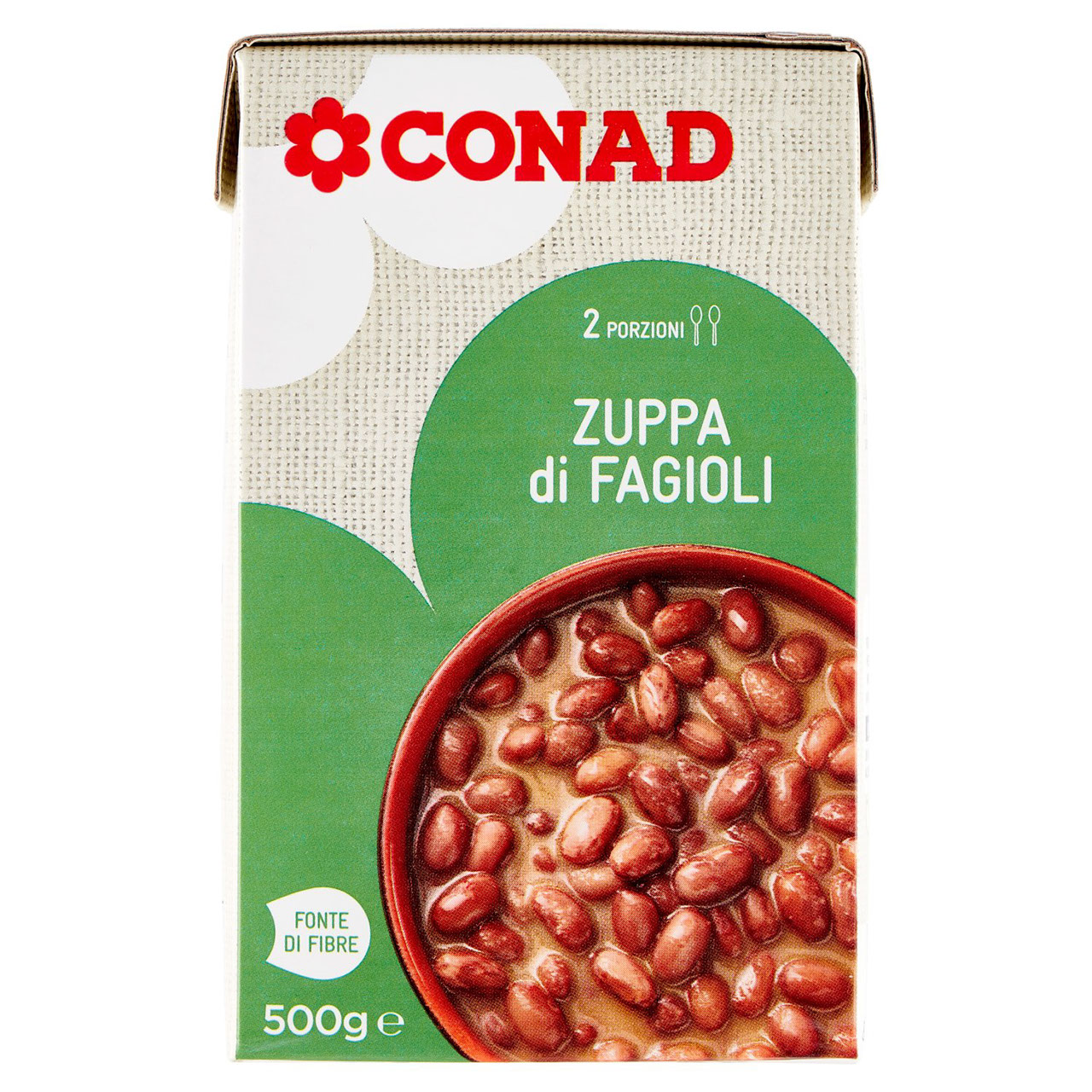 Zuppa di Fagioli 500 g Conad in vendita online