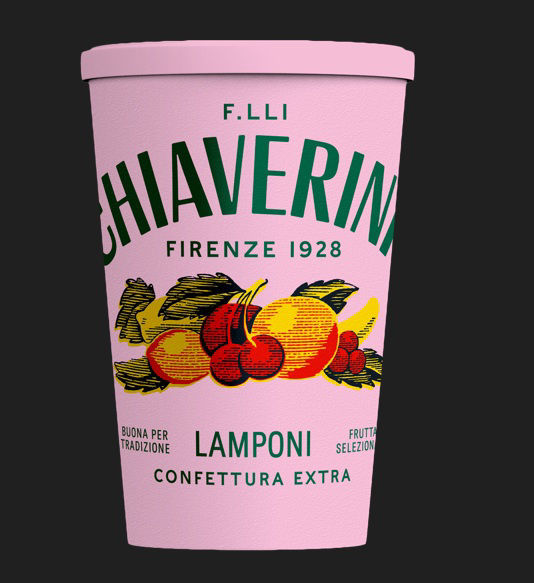 Confettura Chiaverini lampone 400 gr