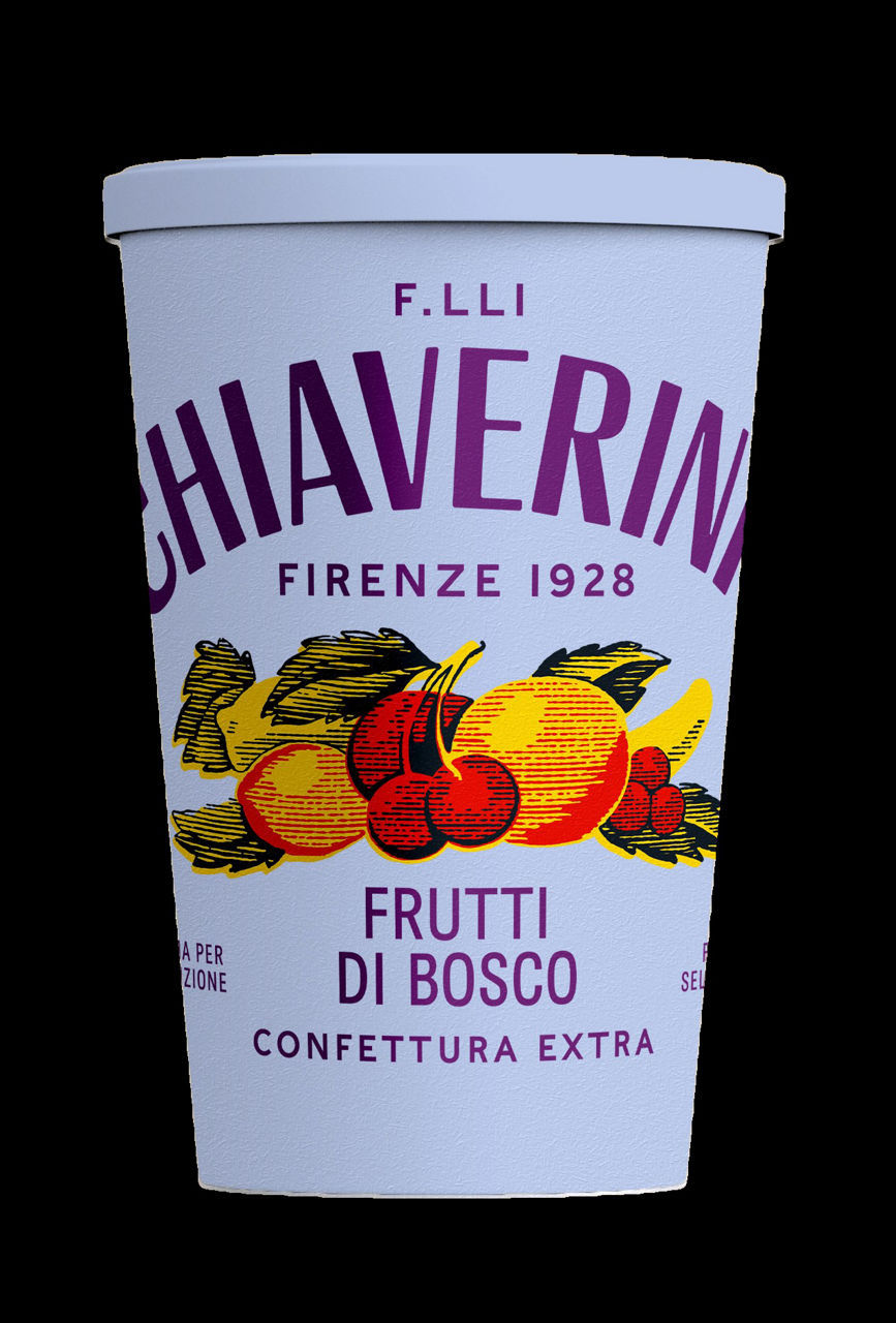 Confettura Extra F.lli Chiaverini & C. frutti di bosco 400 g