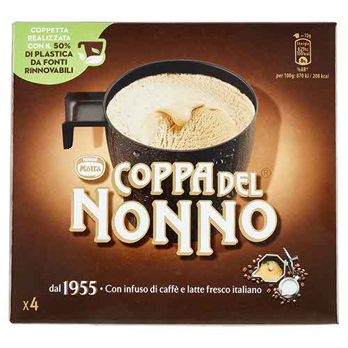 Coppa del Nonno Classica 4 coppe Motta