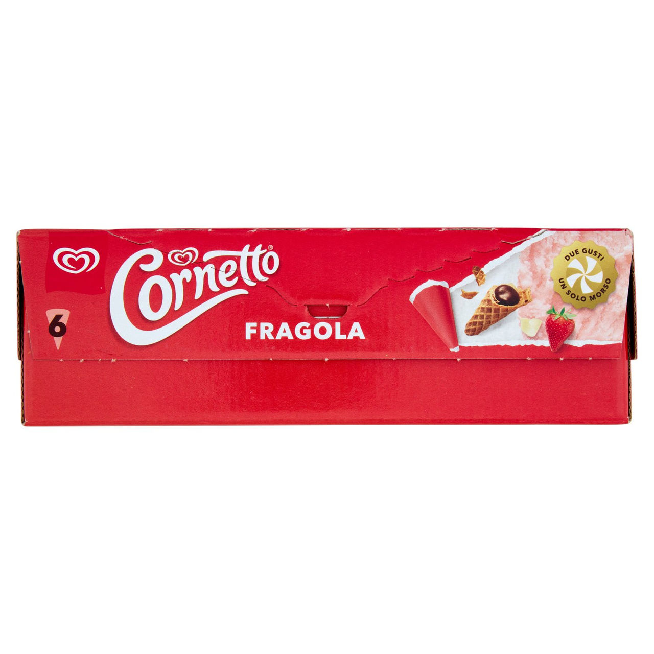 Cornetto Fragola 6 x 87 g