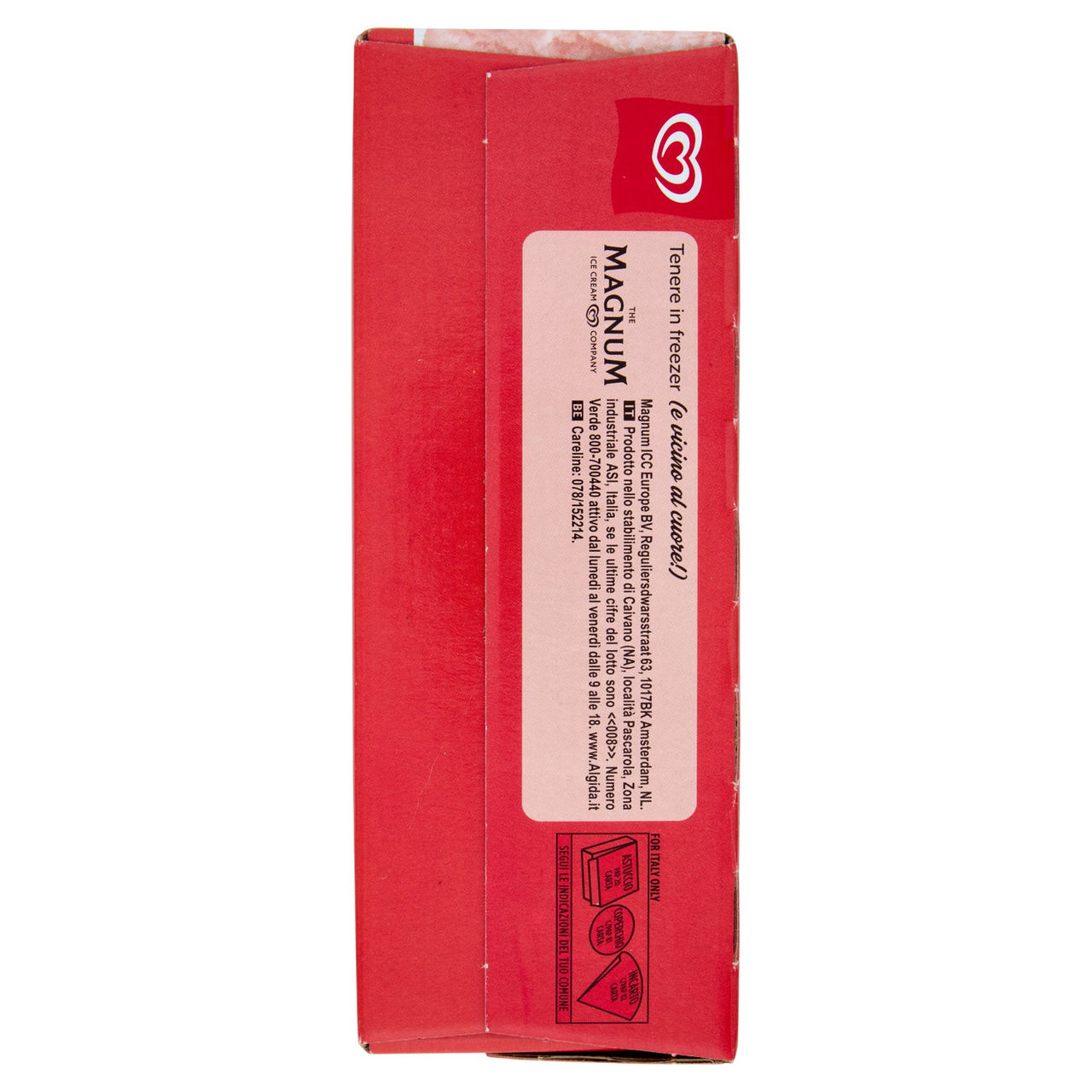 Cornetto Fragola 6 x 87 g