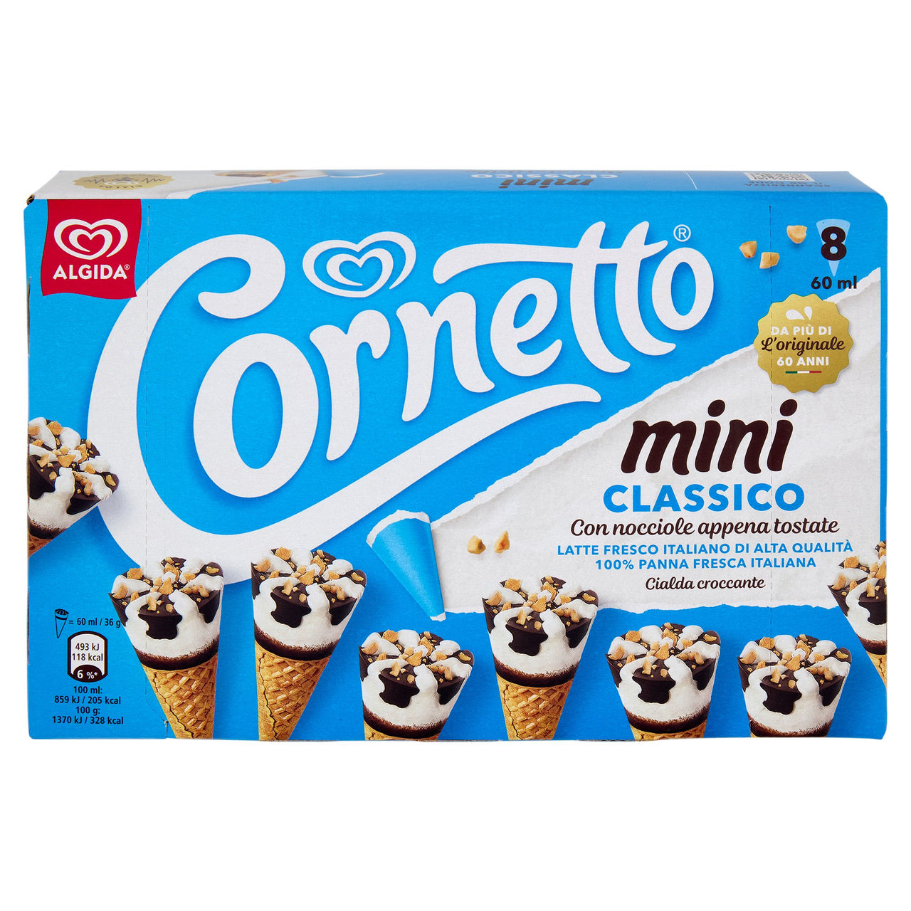Cornetto mini Classico 8 x 36 g