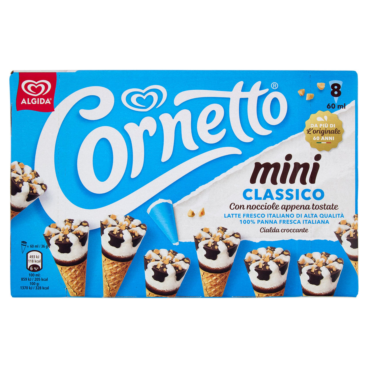 Cornetto mini Classico 8 x 36 g