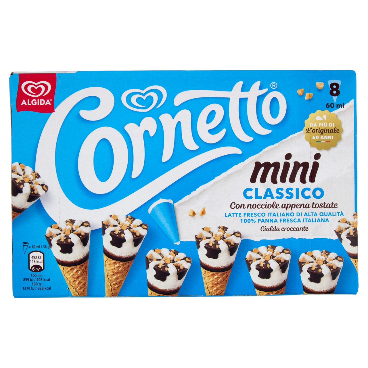 Cornetto mini Classico 8 x 36 g