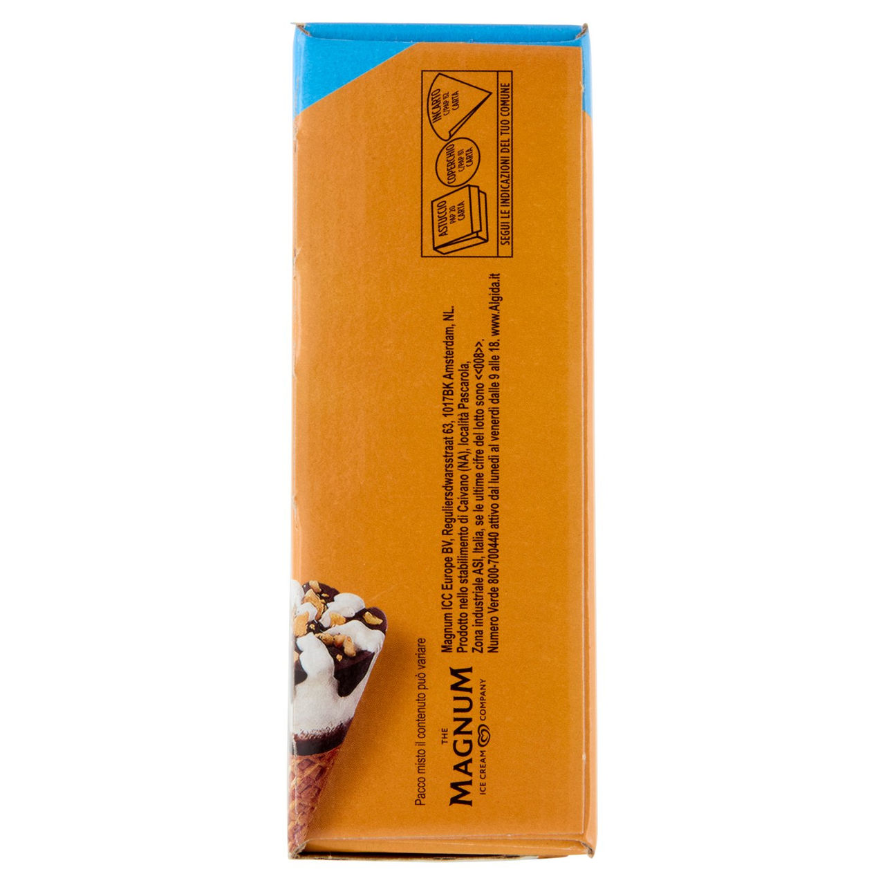 Cornetto mini Classico, Caramello 8 x 36 g