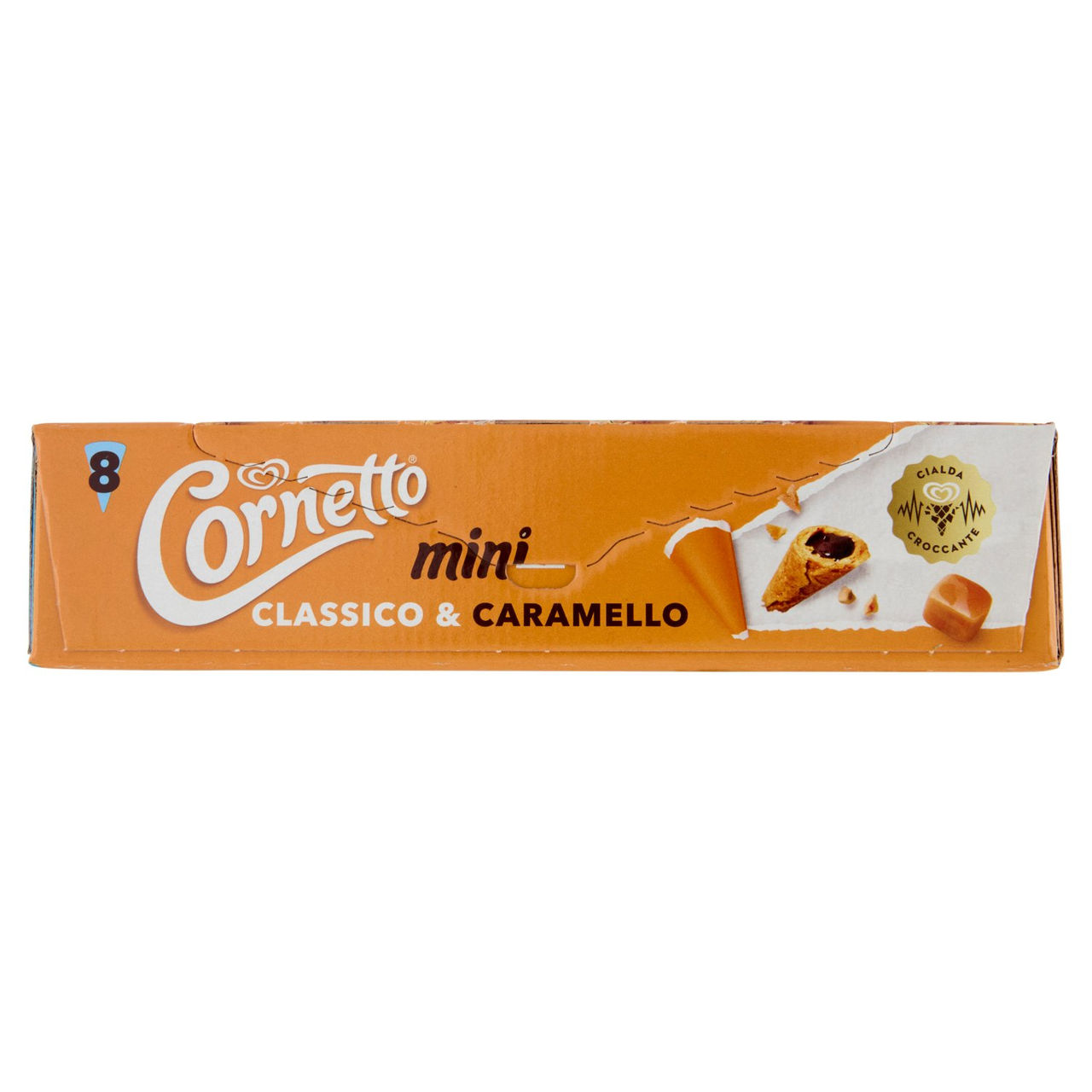 Cornetto mini Classico, Caramello 8 x 36 g