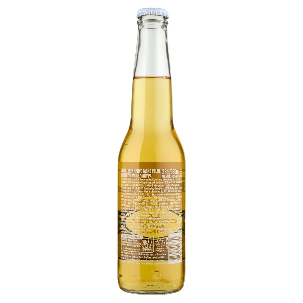 Corona Extra Birra lager messicana bottiglia 33 cl