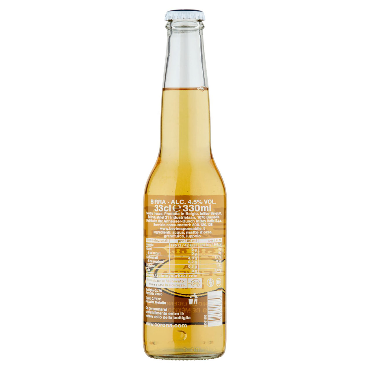 CORONA Extra Birra lager messicana bottiglia 33cl