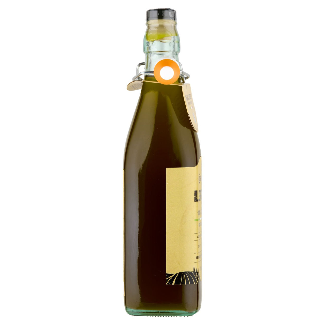 Costa d'Oro il Grezzo 100% Italiano Non Filtrato Olio Extra Vergine di Oliva 750 ml