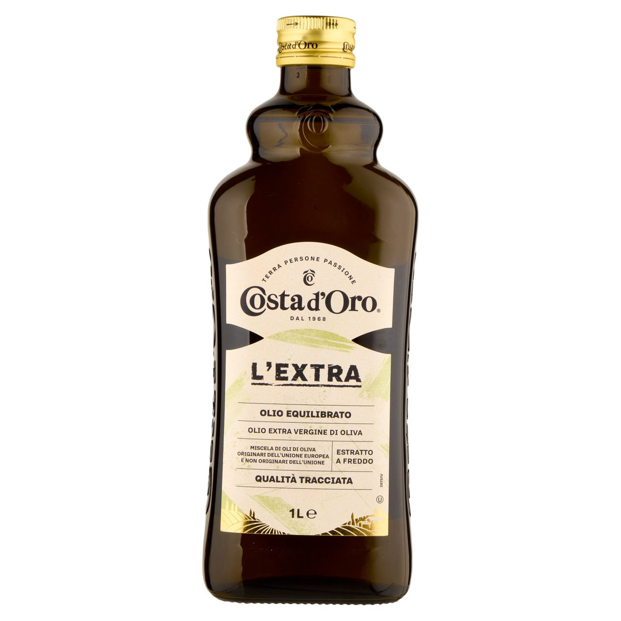 Costa d'Oro l'Extra Olio Extra Vergine di Oliva 1 L