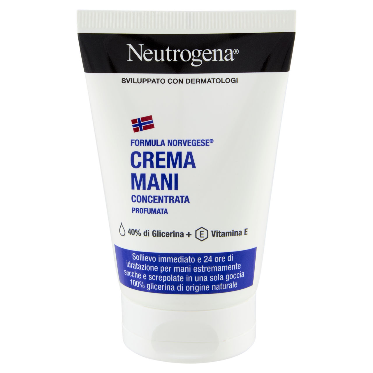 Crema Mani Neutrogena formula norvegese concentrata  profumata 40% di glicerina   vitamina E 50 ml