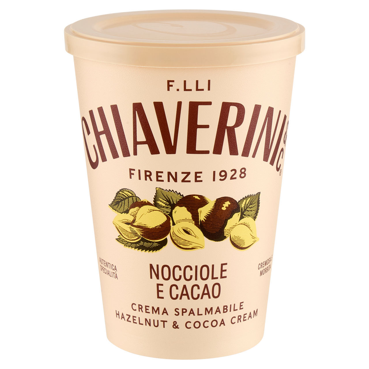 Crema nocciole e cacao Chiaverini  300 g