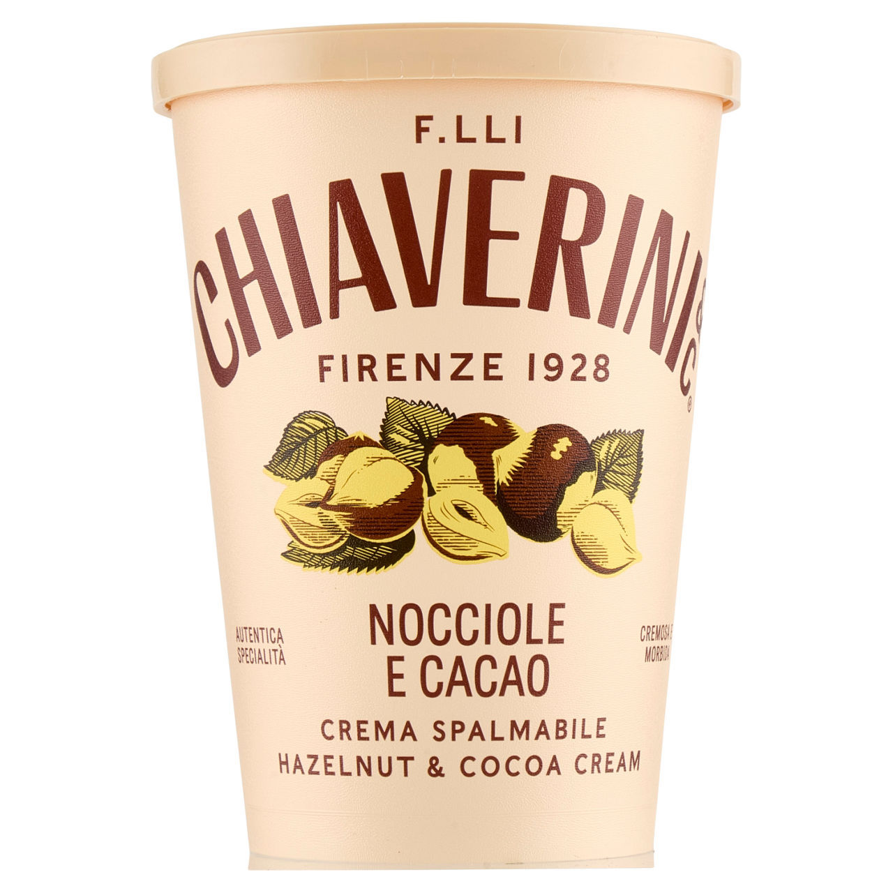 Crema nocciole e cacao Chiaverini  300 g