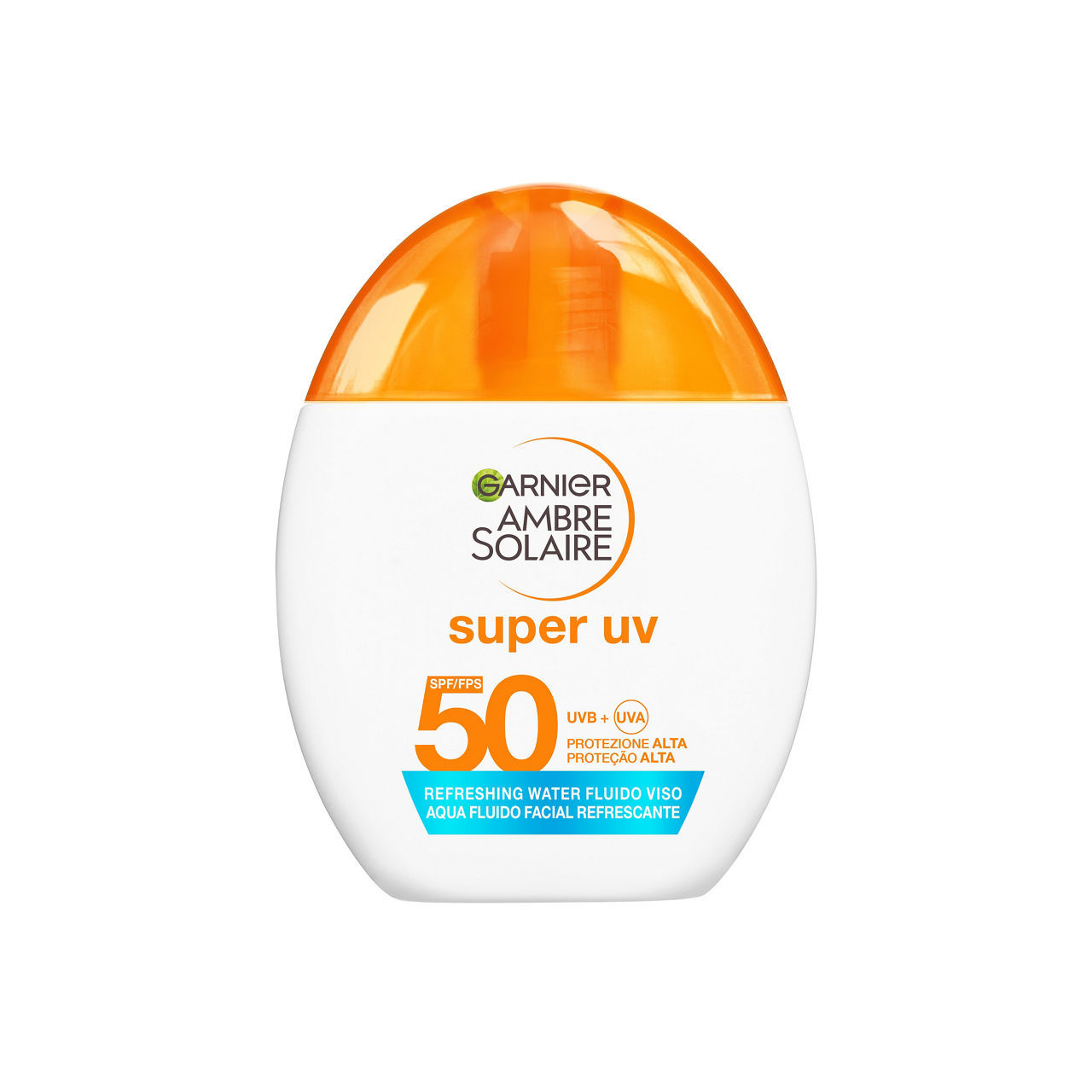 Crema solare trasparente Ambre Solaire Garnier spf 50 40 ml