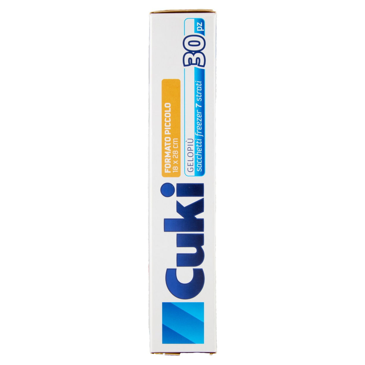 Cuki Congela Gelopiù sacchetti freezer 7 strati Formato Piccolo 18 x 28 cm 30 pz