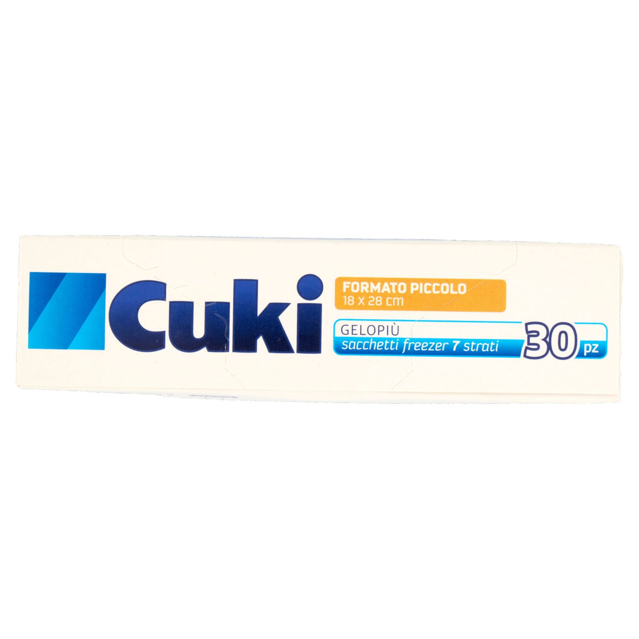 Cuki Congela Gelopiù sacchetti freezer 7 strati Formato Piccolo 18 x 28 cm 30 pz