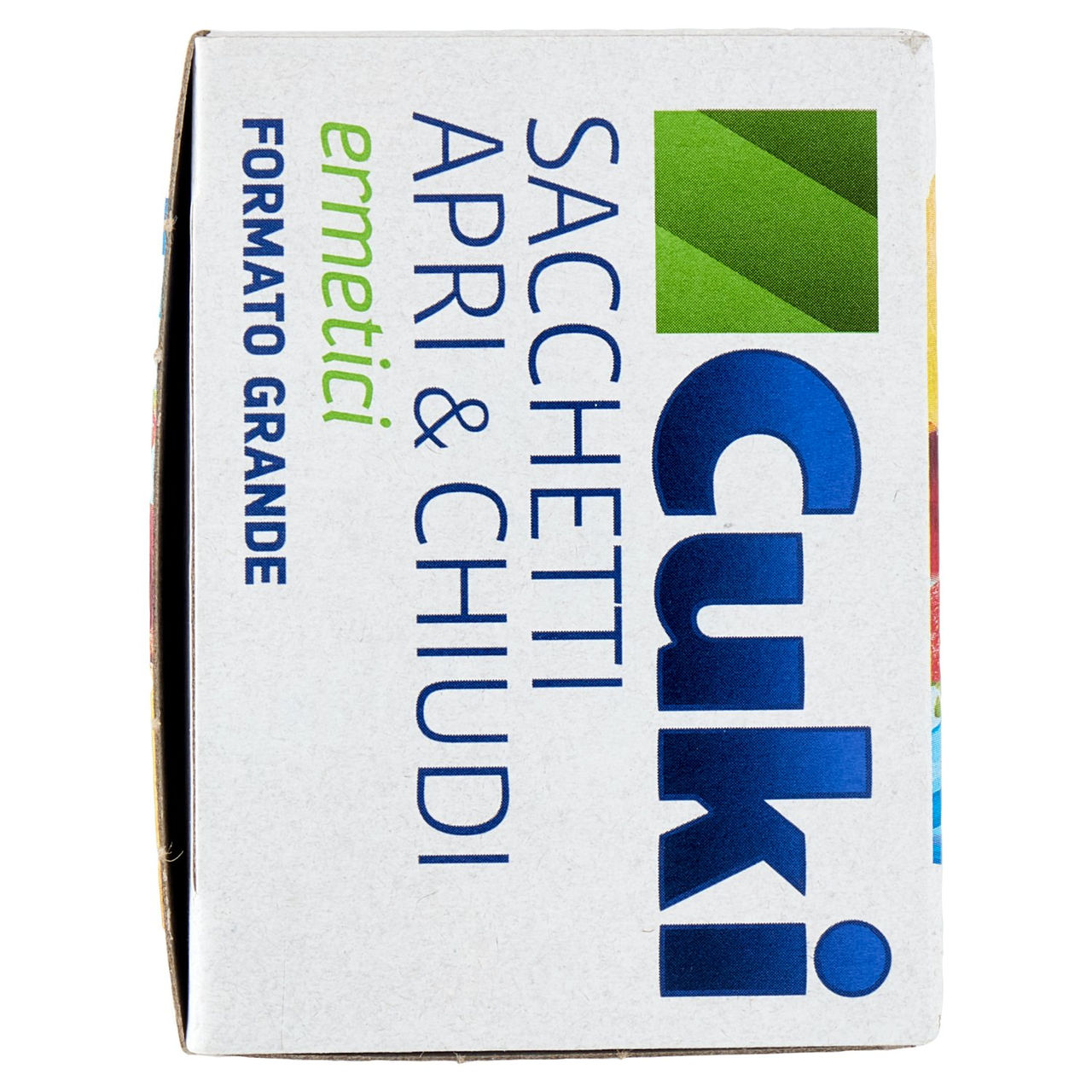 Cuki Conserva Sacchetti Apri & Chiudi ermetici Formato Grande - 3L- 27 x 25 cm 10 pz