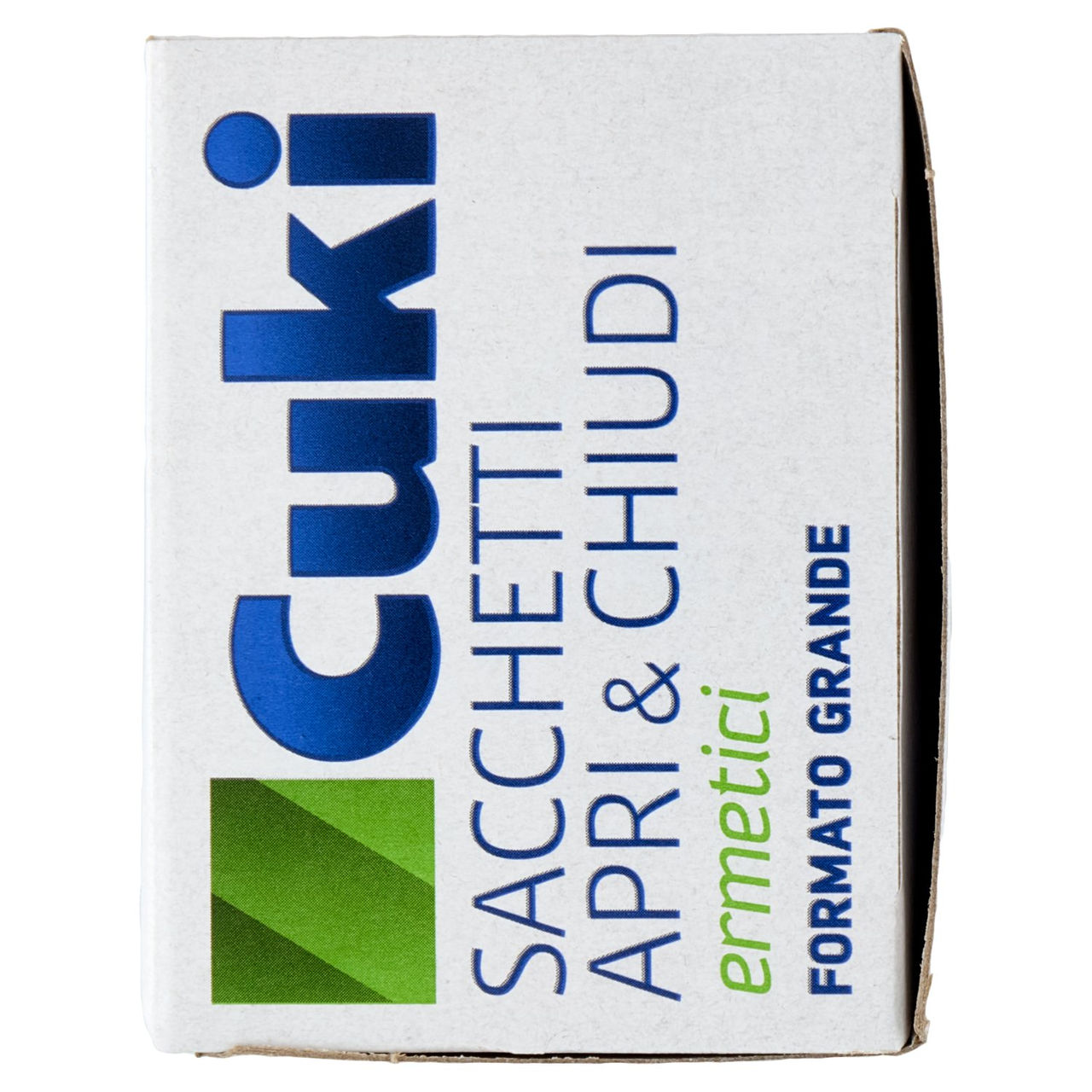 Cuki Conserva Sacchetti Apri & Chiudi ermetici Formato Grande - 3L- 27 x 25 cm 10 pz