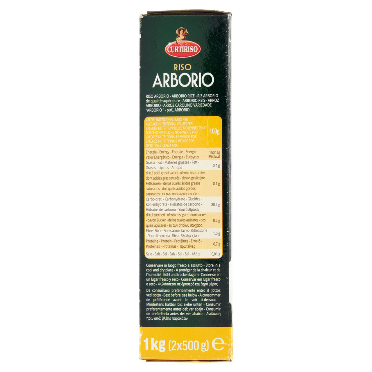 Curtiriso Riso Arborio 2 x 500 g