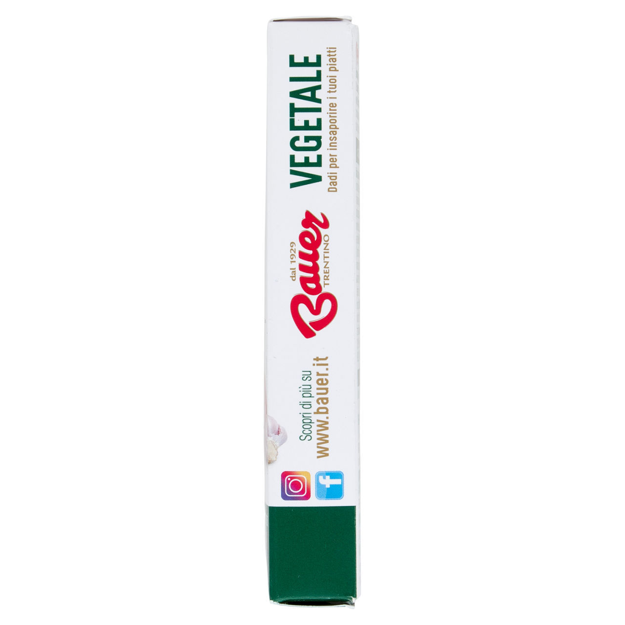 Dado Bauer vegetale 80 g conf. da 8 pezzi