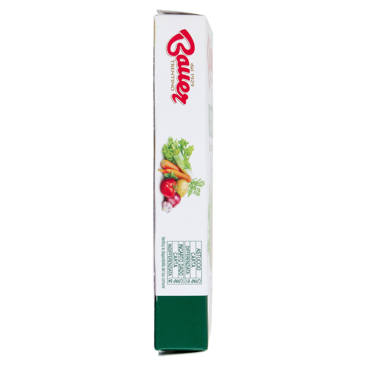 Dado Bauer vegetale 80 g conf. da 8 pezzi