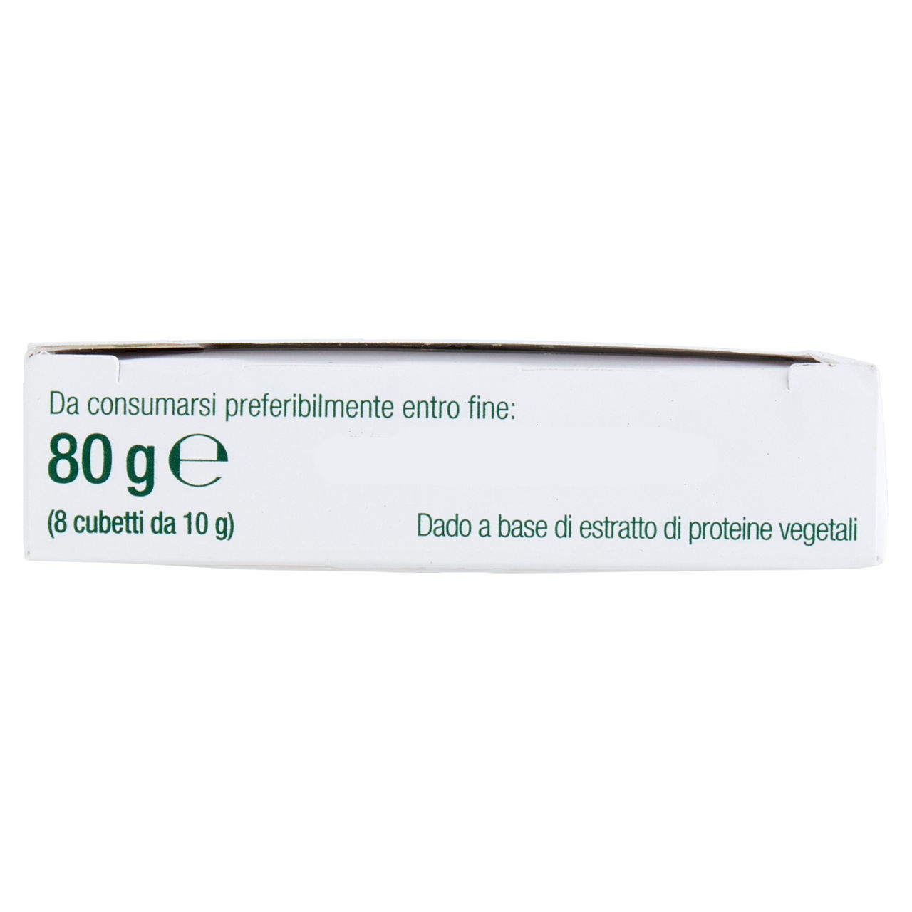 Dado Bauer vegetale 80 g conf. da 8 pezzi