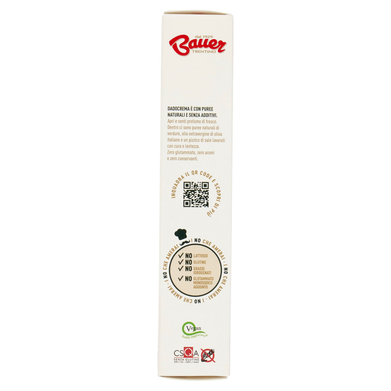Dadocrema Bauer Vegetale 80 g