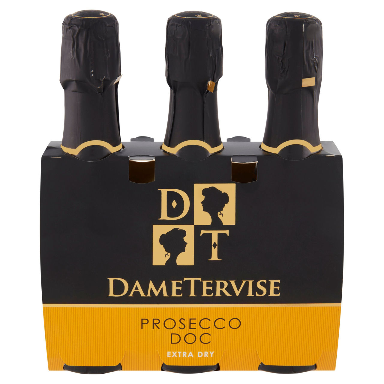 Dame Tervise Prosecco DOC Extra Dry 3 x 20 cl