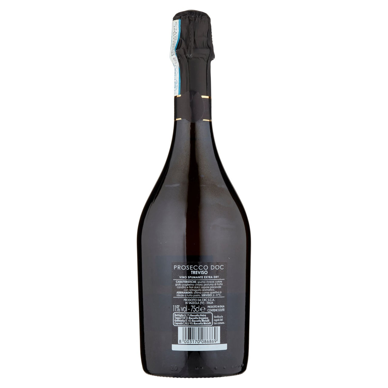 Dame Tervise Prosecco DOC Treviso Extra Dry 75 cl