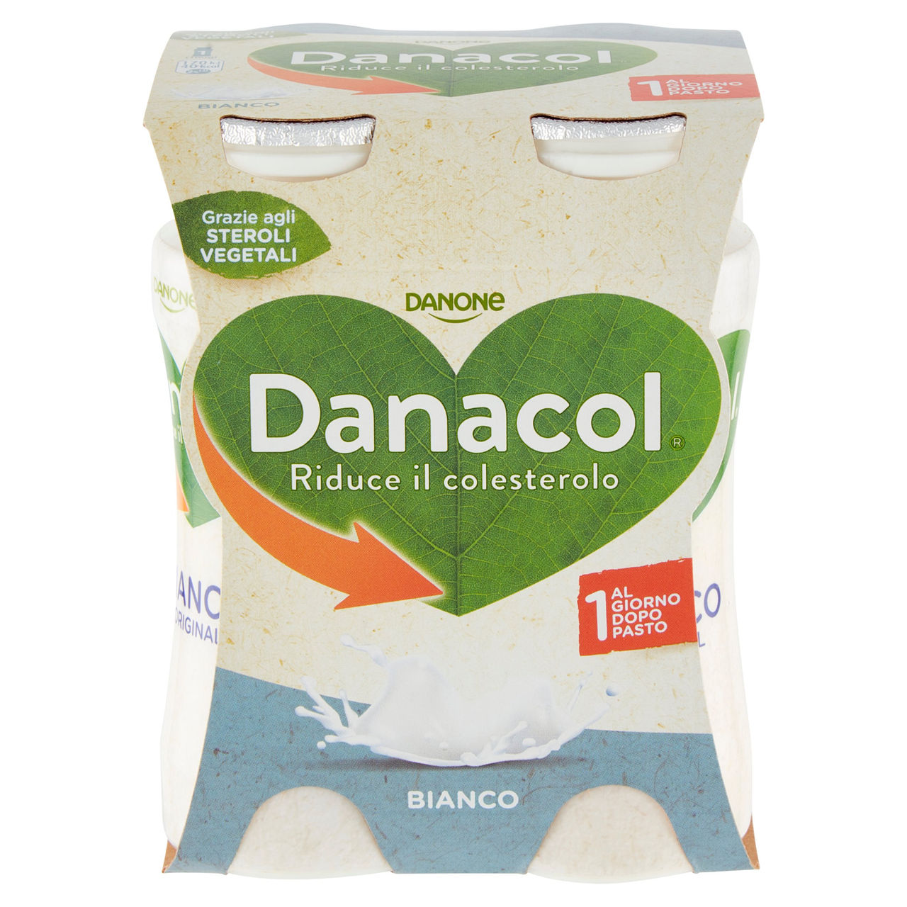 Danacol Bianco 4 x 100 g