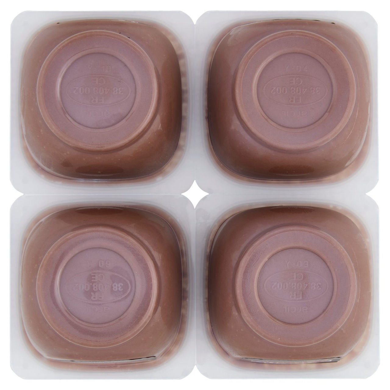 DANETTE Mars, Budino con Caramello Salato, Cioccolato e Cacao, 4x115g