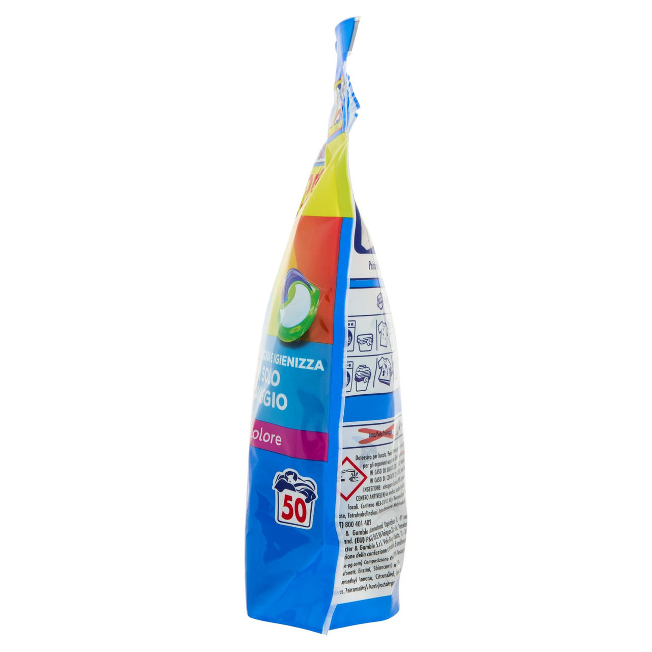 Dash Pods Detersivo Lavatrice In Capsule, Salva Colore, 50 Lavaggi 865 g