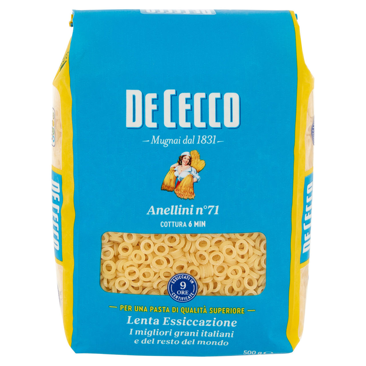 De Cecco Anellini n°71 500 g