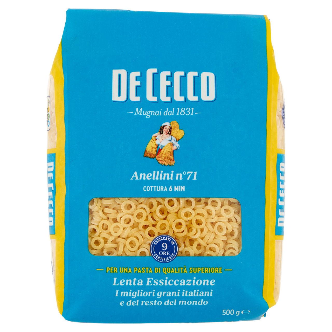De Cecco Anellini n°71 500 g