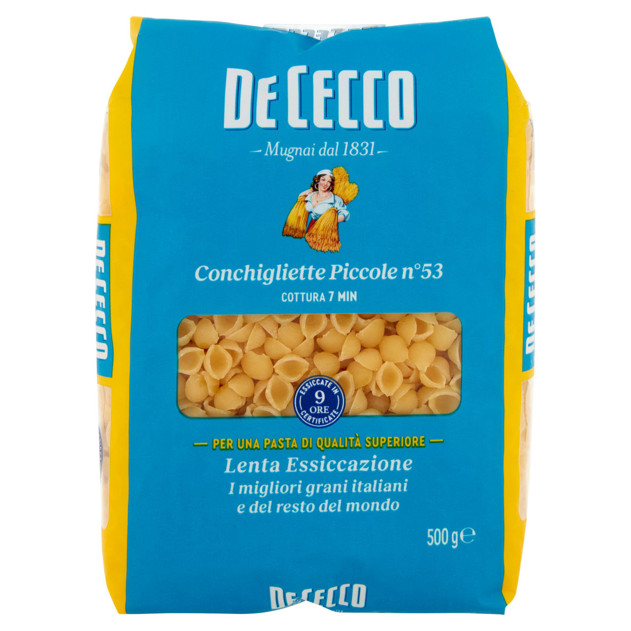 De Cecco Conchigliette Piccole n°53 500 g