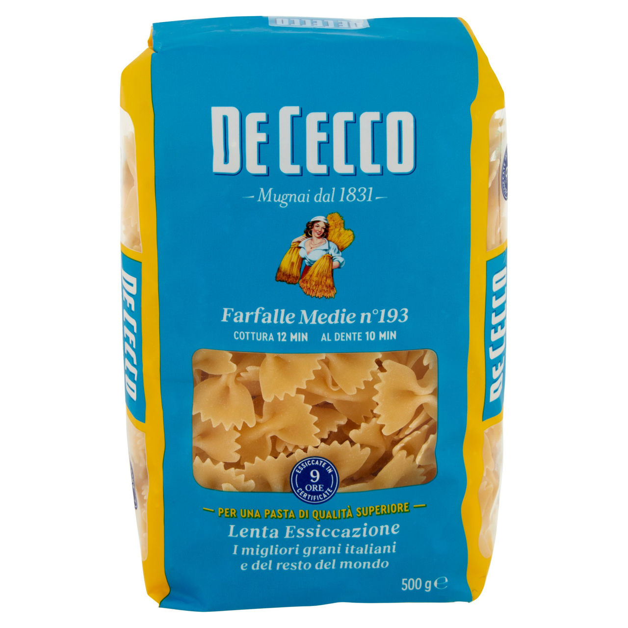 De Cecco Farfalle Medie n°193 500 g