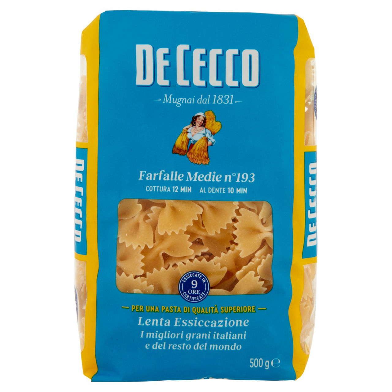 De Cecco Farfalle Medie n°193 500 g