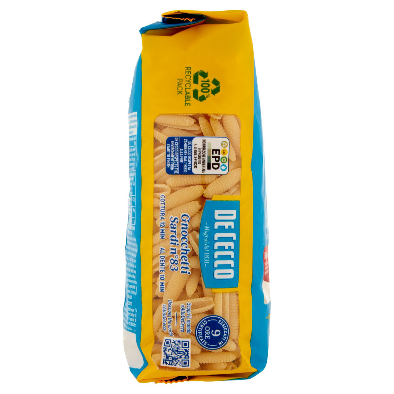 De Cecco Gnocchetti Sardi n°83 500 g